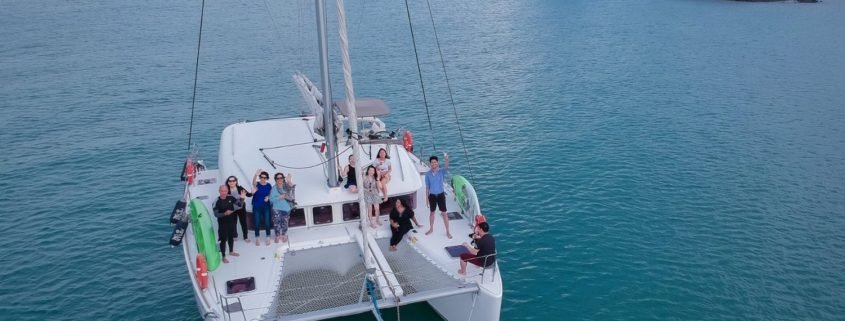 choosing the right yacht in Singapore by group size