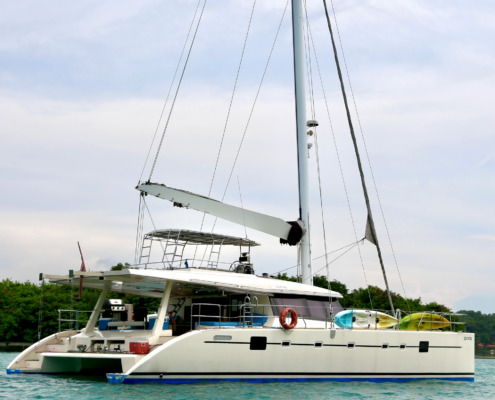 Singapore yacht charter - 62ft sunreef catamaran for up to 50 guests