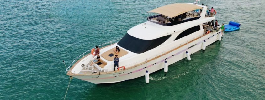 78 foot luxurious yacht in Singapore