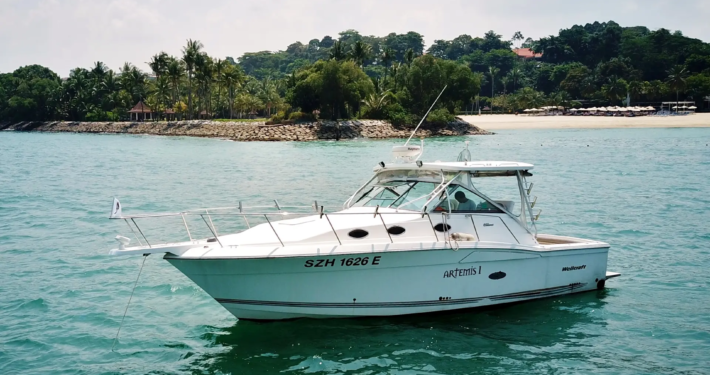 Artemis 1 , Rent a Fishing Yacht in Singapore
