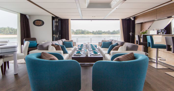 Dinner seating onboard Eaglewings 1