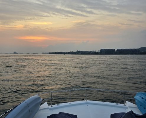 Sunset cruise on advant yacht