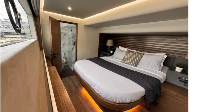 Eagle Wings 5 anchor of hope luxury catamaran master cabin