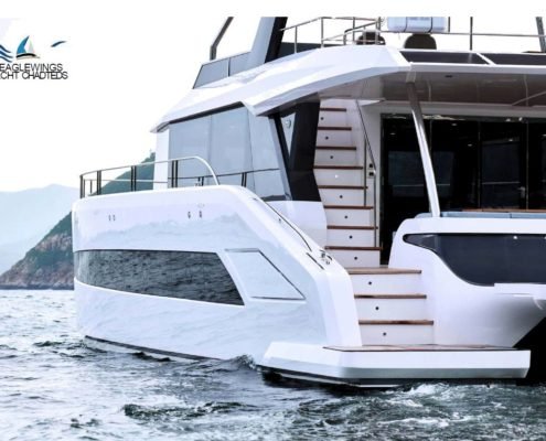 Eagle Wings 5yacht rear view