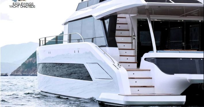 Eagle Wings 5yacht rear view