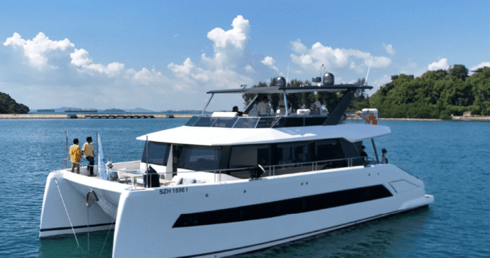 EagleWings 5 Anchor of Hope ; 60-foot yacht charter Singapore