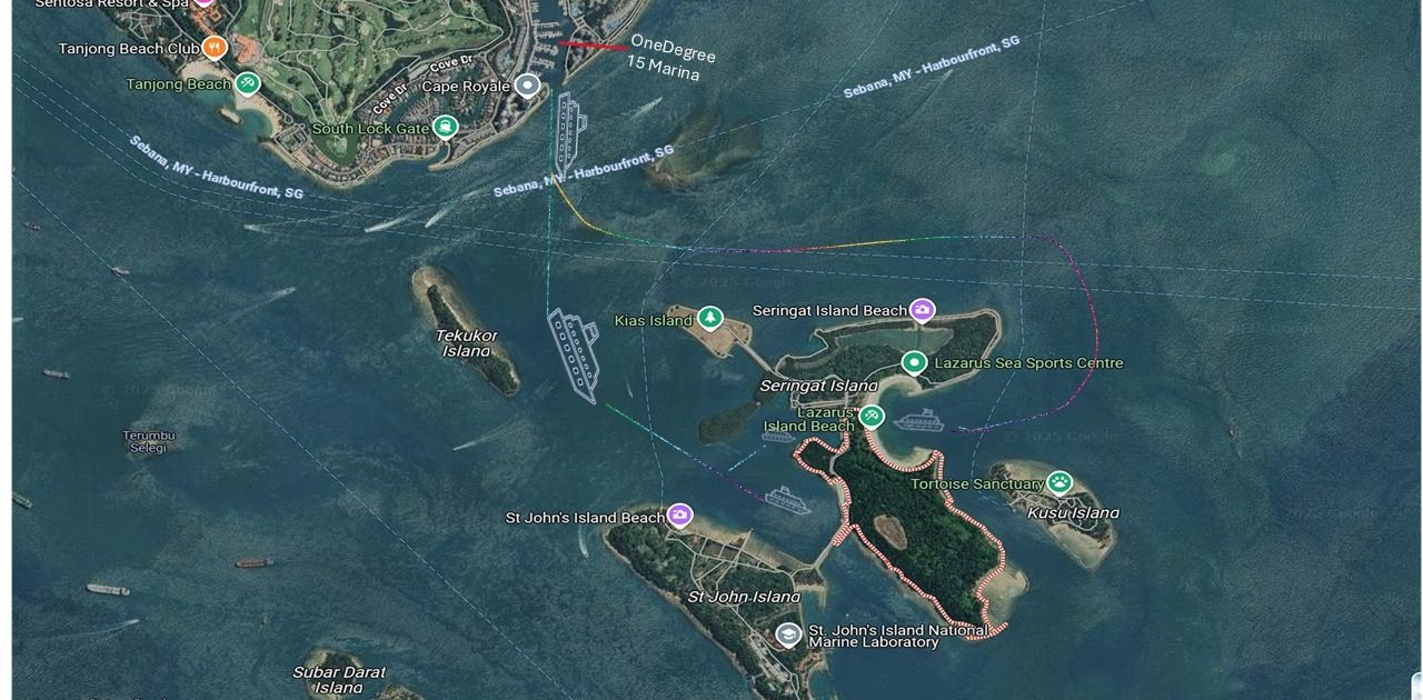 Cruise to Southern island from OneDegree15 Marina