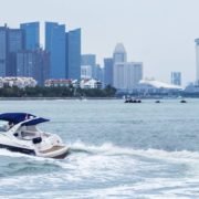 Triton yacht city skyline cruise singapore