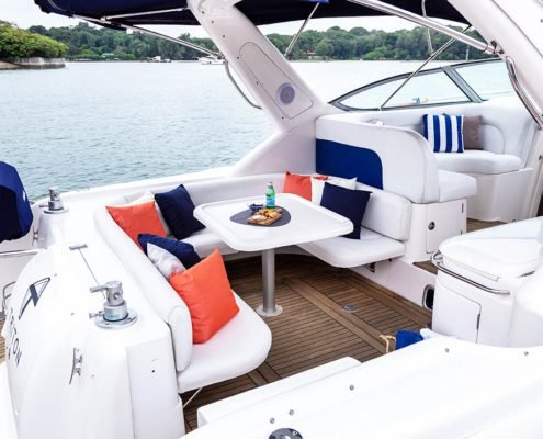 Triton yacht outer space