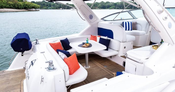 Triton yacht outer space
