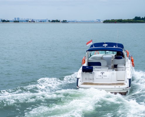 Triton Yacht private charter experience singapore