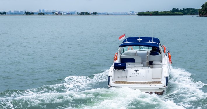 Triton Yacht private charter experience singapore