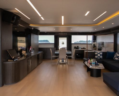 MS Eternity2 yacht saloon