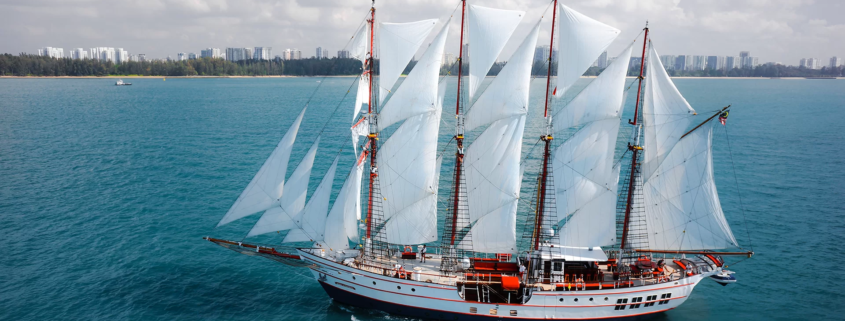 Private yacht charters Singapore_Tall ship_130pax