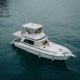 White Pearl Riviera 39 Platinum Flybridge
