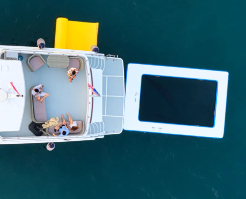 Aerial view of Nautiness Yacht Singapore